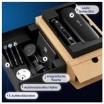 Oral-B iO Series 9 Elektrische Zahnbürste, Schwarz, mit 7 Putzmodi und 3 Aufsteckbürsten – Bild 3
