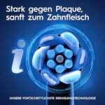 Oral-B iO Series 5 Plus Edition Elektrische Zahnbürsten im Doppelpack, Schwarz und Weiß, mit 5 Putzmodi, 4 Aufsteckbürsten und Reise-Etui – Bild 2