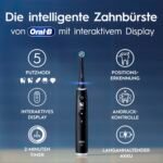 Oral-B iO Series 6 Plus Edition Elektrische Zahnbürsten im Doppelpack, Schwarz und Rosa, mit 5 Putzmodi, 4 Aufsteckbürsten und Reise-Etui – Bild 17