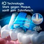 Oral-B iO Series 6 Plus Edition Elektrische Zahnbürste, Schwarz, mit 5 Putzmodi, 3 Aufsteckbürsten und Reise-Etui – Bild 12