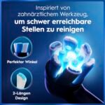 Oral-B iO Series 5 Plus Edition Elektrische Zahnbürsten im Doppelpack, Schwarz und Weiß, mit 5 Putzmodi, 4 Aufsteckbürsten und Reise-Etui – Bild 14