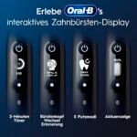 Oral-B iO Series 6 Plus Edition Elektrische Zahnbürsten im Doppelpack, Schwarz und Rosa, mit 5 Putzmodi, 4 Aufsteckbürsten und Reise-Etui – Bild 18