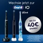 Oral-B iO Series 6 Elektrische Zahnbürste, Grau, mit 5 Putzmodi, 3 Aufsteckbürsten und Reise-Etui – Bild 37