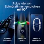 Oral-B iO Series 9 Elektrische Zahnbürste im Doppelpack, Schwarz und Rosa, mit 7 Reinigungsmodi und 4 Aufsteckbürsten – Bild 14