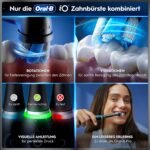Oral-B iO Series 10 Elektrische Zahnbürste, Schwarz, mit iOSense, 7 Putzmodi und 3 Aufsteckbürsten – Bild 30
