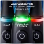 Oral-B iO Series 6 Plus Sensitive Edition Elektrische Zahnbürste, Grau, mit 5 Putzmodi, 3 Aufsteckbürsten und Reise-Etui – Bild 12